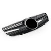 Mercedes Benz SL R230 Black Upper Front Grille (2003-2006)