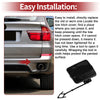 BMW X5 E70 (2011-2013) Black Tow Hook Cover Cap