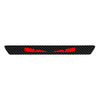 Car 1x 3D Carbon Fiber Look Demon Eye Brake Tail Light Decal