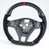VW Golf MK7, Polo MK6 Carbon Suede Red Steering Wheel (2012-2020)