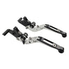 Honda CBR1000RR-R / SP CNC Silver Extendable Brake Clutch Levers (2020-2022)