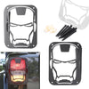 JEEP WRANGLER JK Iron Man Rear Tail Light Covers (2007-2016)