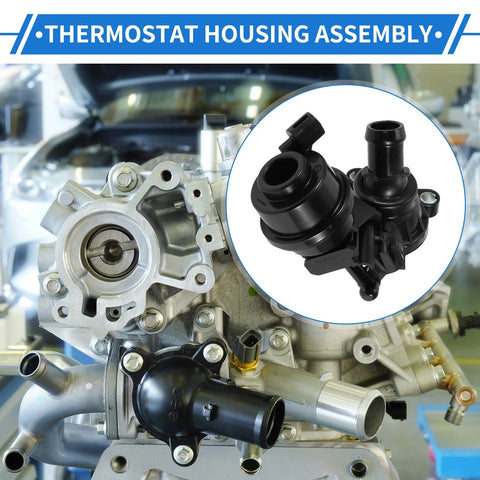 Porsche Cayenne Engine Coolant Thermostat Housing Assembly (2013-2016)