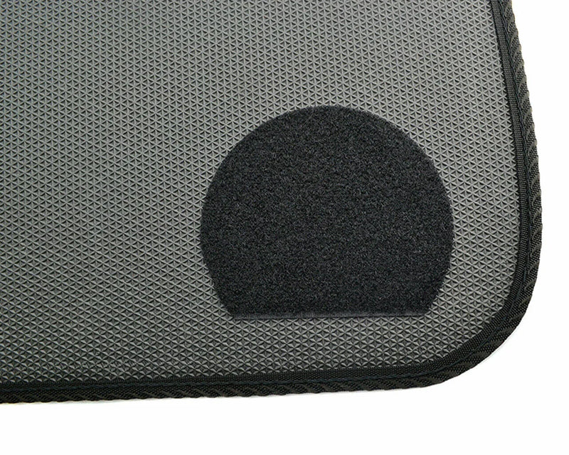 BMW 4 Series G26 Convertible with Rovbut Emblem & Side Clips Floor Mats