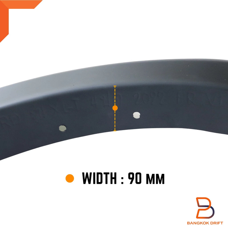 Ford Ranger Wildtrak 6" Fender Flares (2022-2025)
