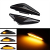 BMW X3 X5 X6 Smoked LED Fender Side Marker Lights (2004-2010)