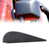 Jeep Wrangler Black Left Door Side Mirror Triangle Flag Applique (2007-2018)