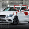 Mercedes-Benz A B C E G Class CLA GLA Headlight Switch Cover Sticker (2013-2023)