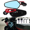 Suzuki GSXR 1000 750 600 250 7/8" Handle Bar End Side Mirrors (2001-2023)