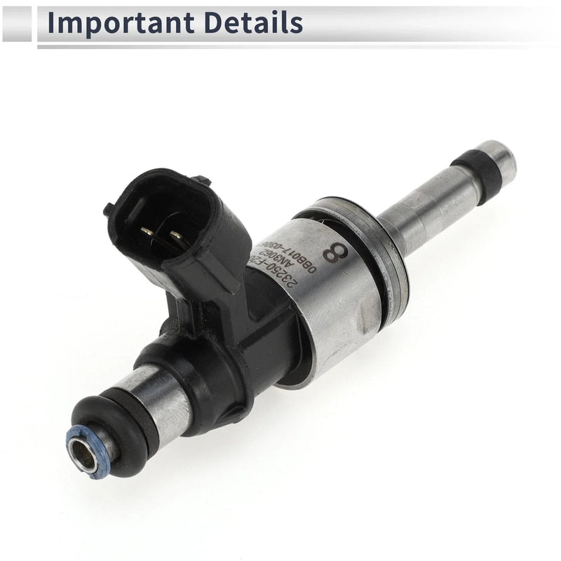 Toyota Corolla 2.0 (2020-2024) 1 Pc Black Silver Tone Fuel Injector