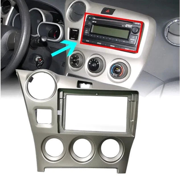 Toyota Matrix 9inch Fascia Stereo Radio Bezel Panel Frame Cover (2009–2014)