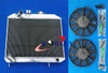 Jeep Willys 3 Row Aluminum Radiator + Fan (1941-1952)