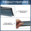 Toyota Camry (2012-2017) Side Vent Visors Black Window Deflectors 1 Set