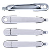 Hyundai Tucson 4pc Front/Rear Left+Right Chrome Door Handles (2004–2010)