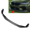 BMW 5 Series M5 F90 Carbon Look Front Bumper Spoiler Lip (2021-2024)