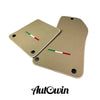 Ferrari 599 Coupe Beige Floor Mats (2006-2012)