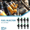 Chevy Silverado 2500 HD 8 x Fuel Injector 8.1L (2001-2006)