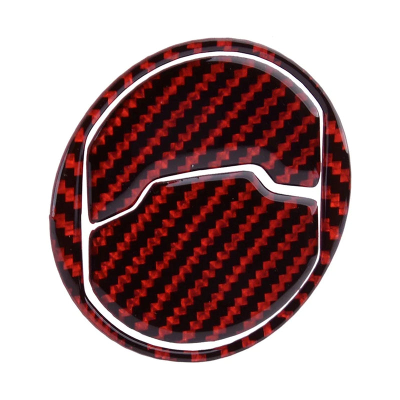 Ford Mustang Red Carbon Fiber Air Vent Trim (2015-2019)