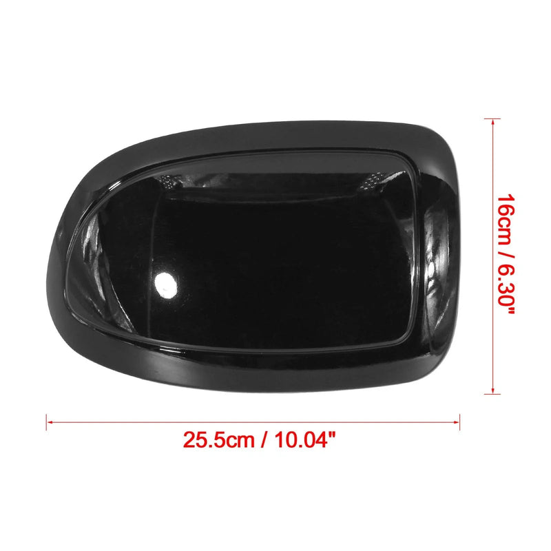 GMC Sierra Rear View Wing Mirror Cover Cap Gloss Black (1999-2006)