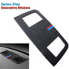BMW 3 Series E90 E92 Carbon Fiber Dashboard Air Vent Outlet Cover Trim (2005-2012)