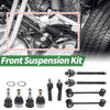 Jeep 10 x Suspension Kit Tie Rod Ends Sway Bar Links (2007-2018)