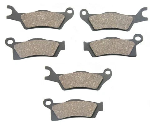Can-Am Outlander 570 MAX Front & Rear Semi-Metallic Brake Pads (2016–2023)