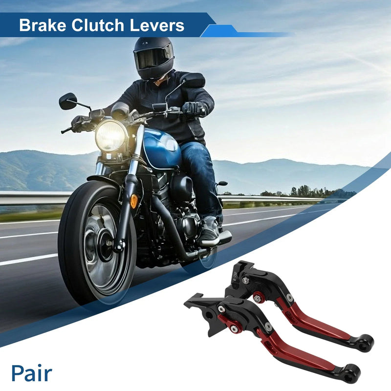 Kawasaki Vulcan S Levers / Adjustable Short/Long Brake Clutch Levers (2015–2023)