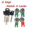 Ford E-Series Van Ignition Switch & Door Lock Cylinder W/Clips (1992–2014)