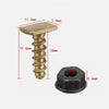 Opel Corsa C Combo Kombi 10 x Fender Nuts Screws (2000-2014)