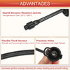 Toyota Corolla Chevrolet Prizm 4pcs Spark Plug Wire Ignition Coil Cable
