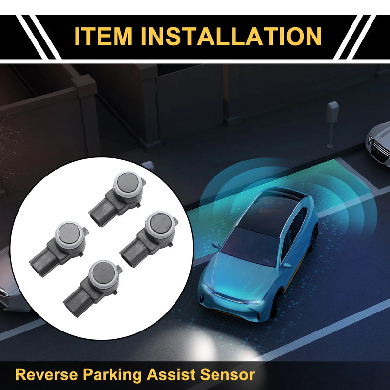 Ram 1500 2500 3500 4 Pcs Bumper Reverse Backup Parking Sensors (2013-2023)