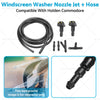 Holden Commodore Windscreen Washer Nozzle Jet Hose Kit (VB- VK)