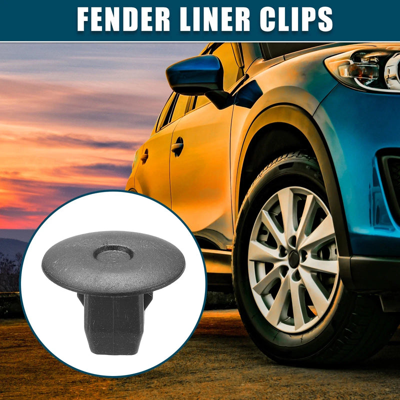 Honda Accord (40 Pcs) Black Fender Liner Clips