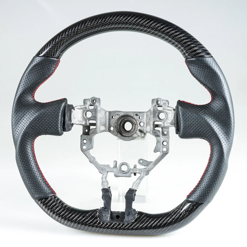 Toyota 86, Subaru BRZ, FR-S Carbon Fiber Leather Steering Wheel (2012-2020)