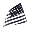 Dodge Challenger USA Flag Rear Window Sticker Trim Decal (2008-2021)