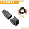 Honda 8 Pin Front Headlight Connector Plug