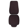 Universal Fit - Protective Black Seat Mat Covers Front Car Seat Covers