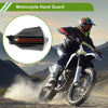 Motorcycles Set Universal Hand Guard Knuckle Protector Black PC Plastic