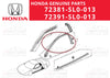 Honda NSX 2 x Weatherstrip R & L Door Upper (1990–2005)
