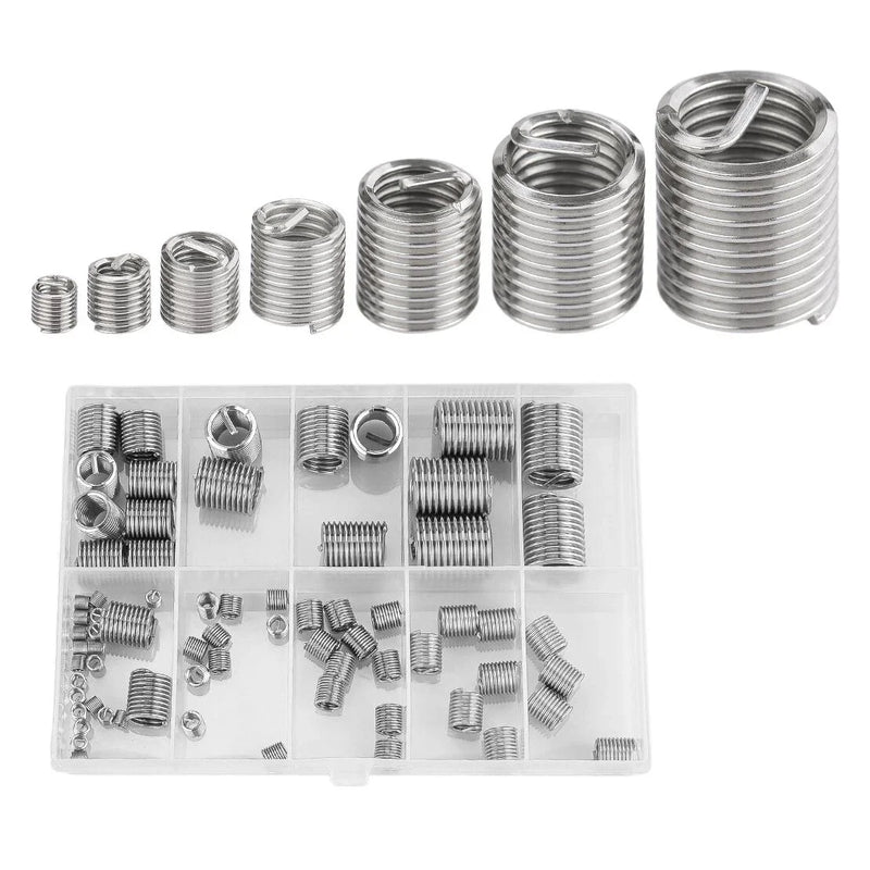 Various Sizes - New 60 x Helicoil Stainless Steel Thread Repair Inserts