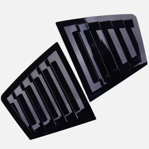 Chevrolet Cruze 2 x Glossy Black Vent Window Scoop Louver Trim (2010–2015)