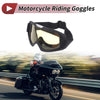 1 Pc Motorcycle Riding Goggles Yellow Lens Black Frame PC Cycling Sunglasses