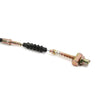 Honda CG150 Front Brake Cable / 4.7ft / Black Rubber Coated