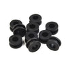 10 x Universal-Motorcycle Rubber Grommet Mount Set Side Cover Fender Accessory