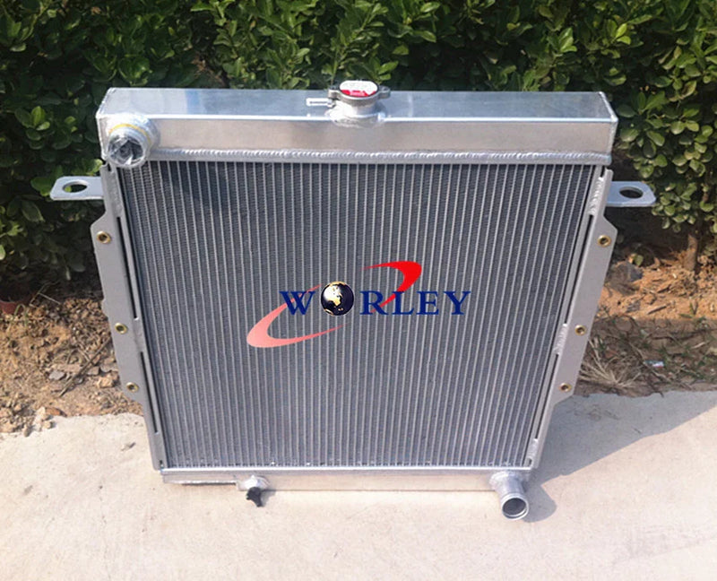 Toyota LandCruiser HZJ75 Aluminum Radiator & Silicone Hose (75 Series)