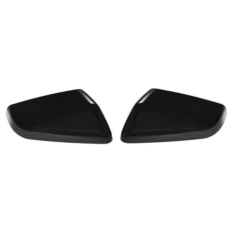 Chevy Equinox Terrain Heated Gloss Black Rearview Mirror Cover Cap (2018-2023)