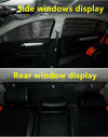 Tesla Model S Front + Rear + Side Sun Visor Privacy Light Shade Shield