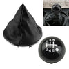 Fiat 500 Gloss Black and White / Shift Knob (2012–2018)