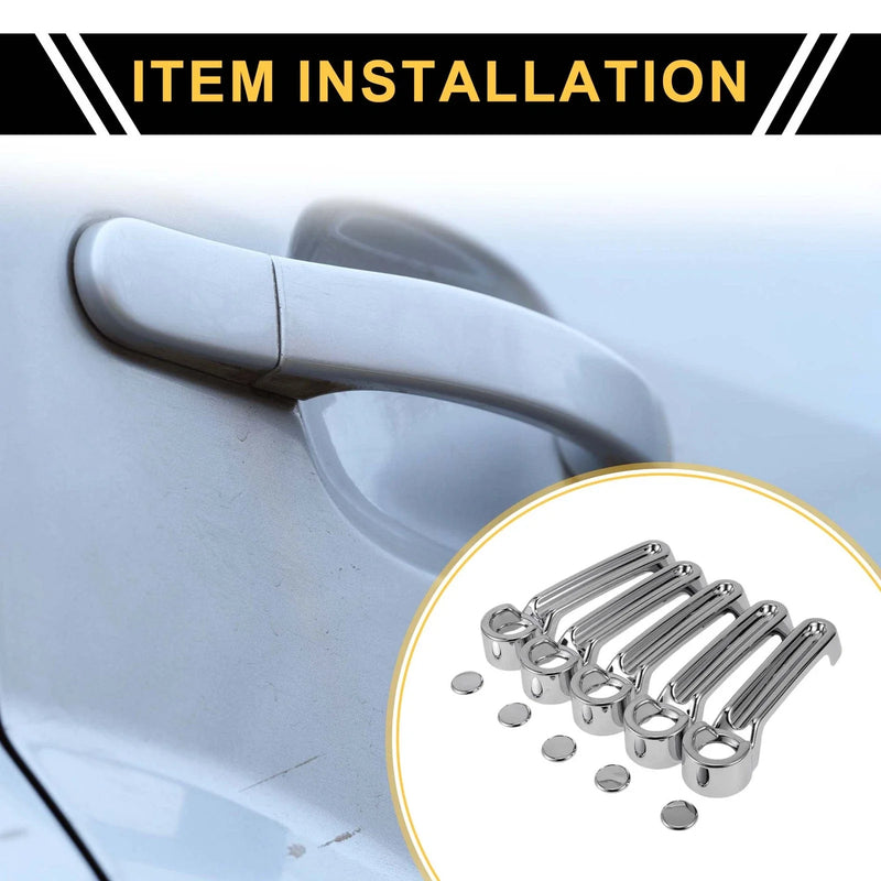 Jeep Wrangler JK JKU Set Door Handle Bowl Covers (2007-2015)