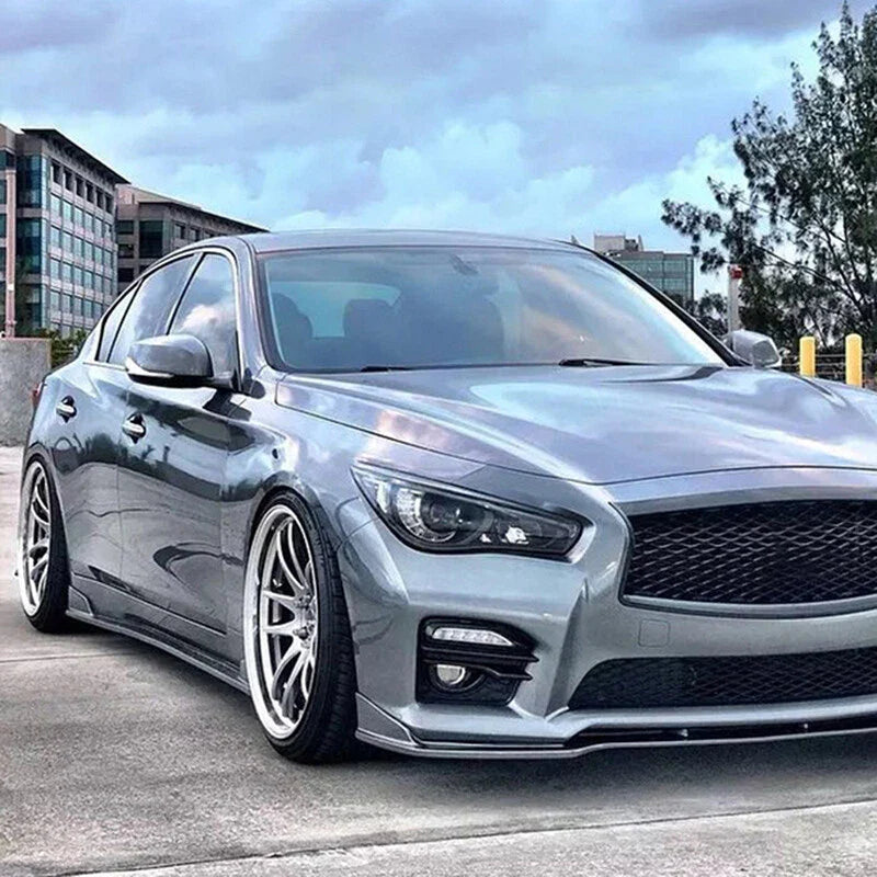 BMW F10 F30 F32 F80 Gloss Black Side Skirt Extensions (2011-2019)